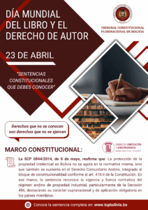 Lee más sobre el artículo DÍA MUNDIAL DEL LIBRO Y EL DERECHO DE AUTOR