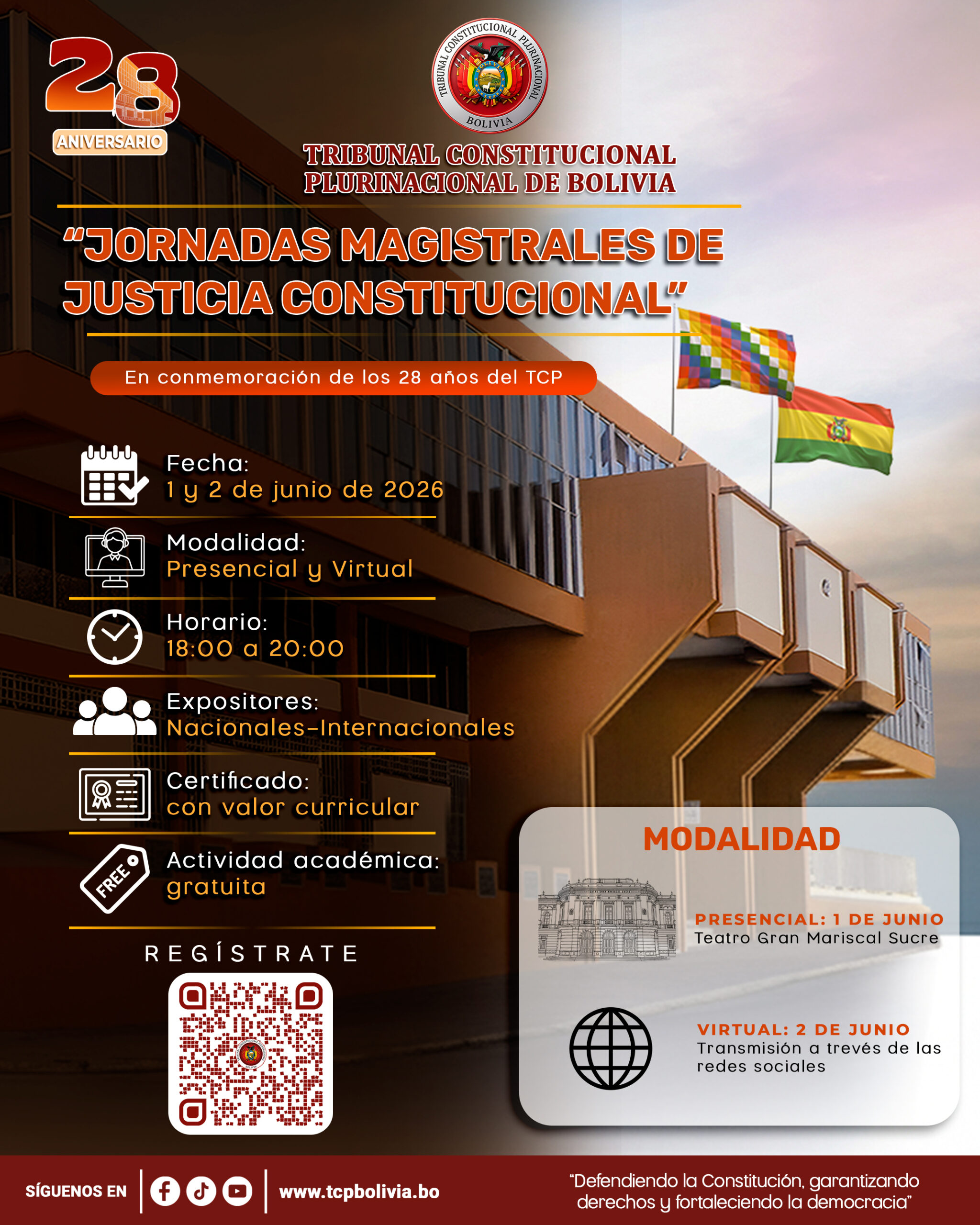 En este momento estás viendo “Jornadas Magistrales de Justicia Constitucional”