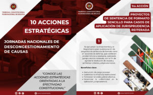 Lee más sobre el artículo Conoce las 10 Acciones Estratégicas para fortalecer la efectividad constitucional.