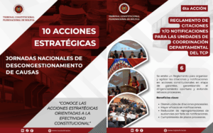 Lee más sobre el artículo 📌 6ta Acción Estratégica | Reglamento de Citaciones y/o Notificaciones para las Unidades de Coordinación Departamental del TCP