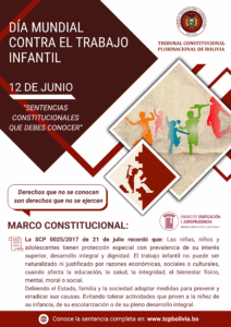Lee más sobre el artículo DÍA MUNDIAL CONTRA EL TRABAJO INFANTIL