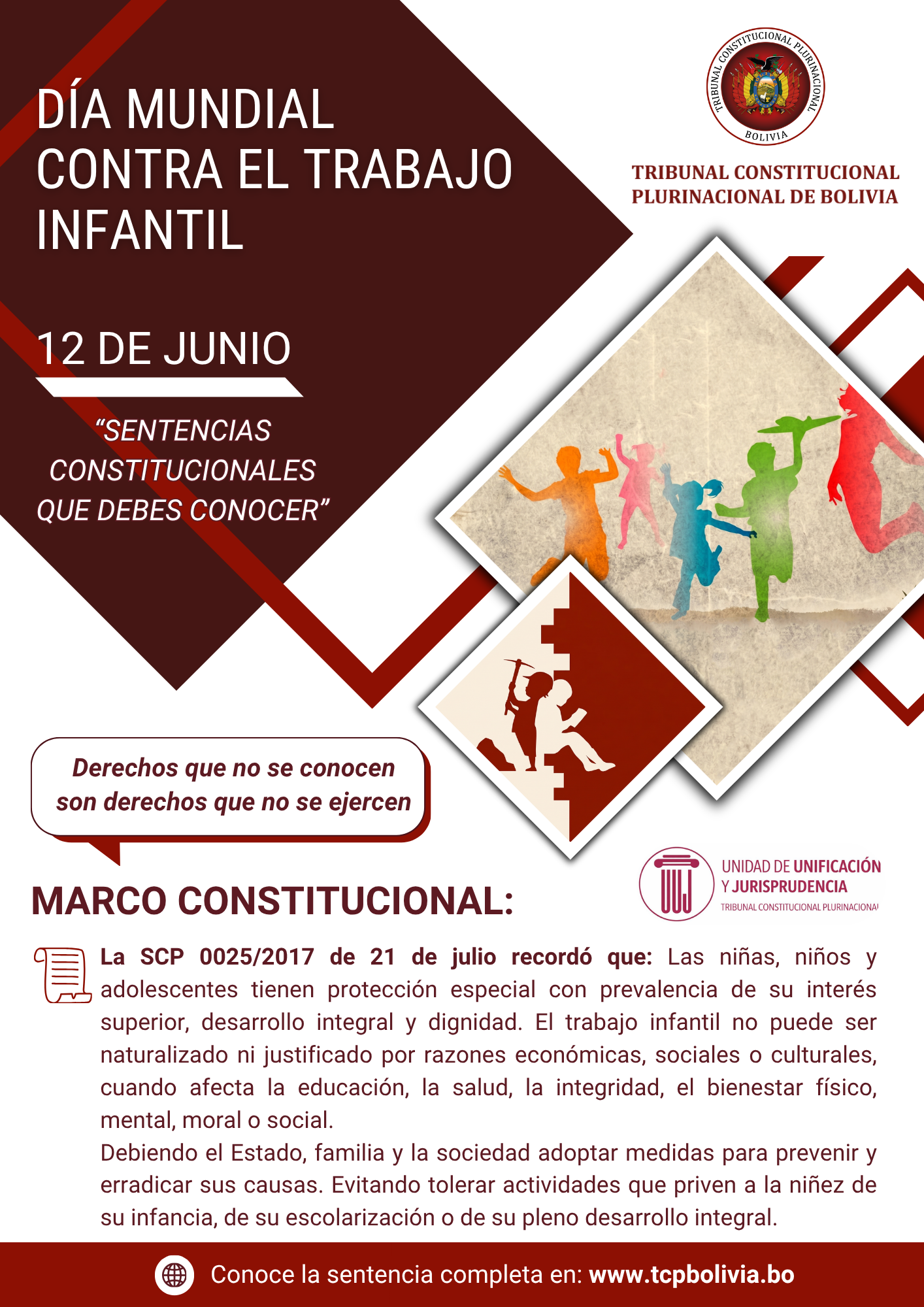 En este momento estás viendo DÍA MUNDIAL CONTRA EL TRABAJO INFANTIL