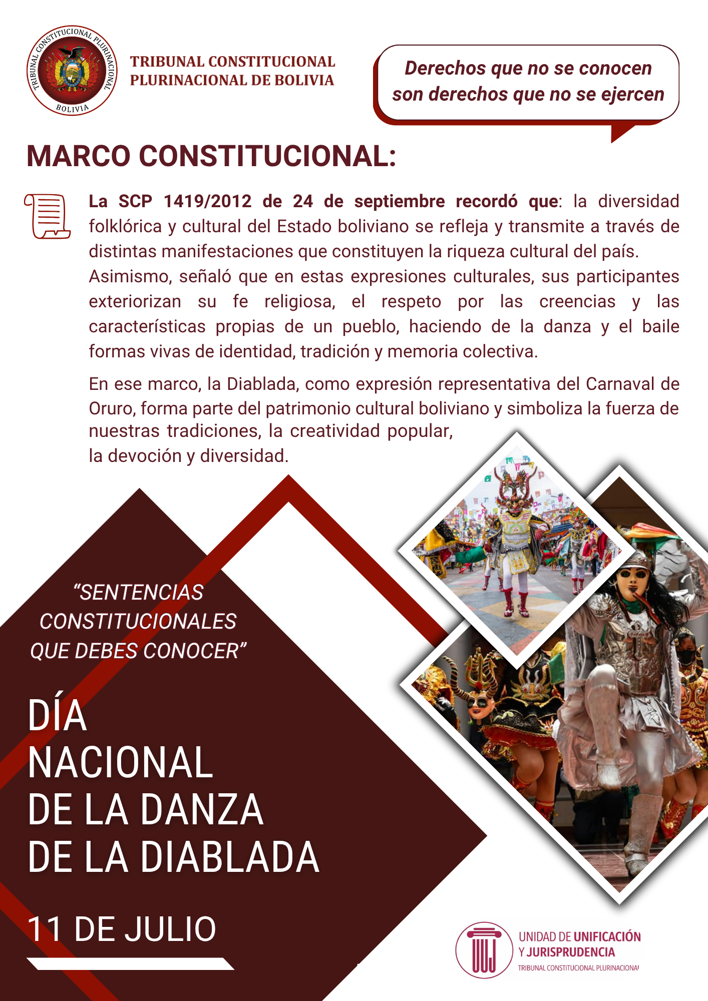 Lee más sobre el artículo Día Nacional de la Danza de la Diablada