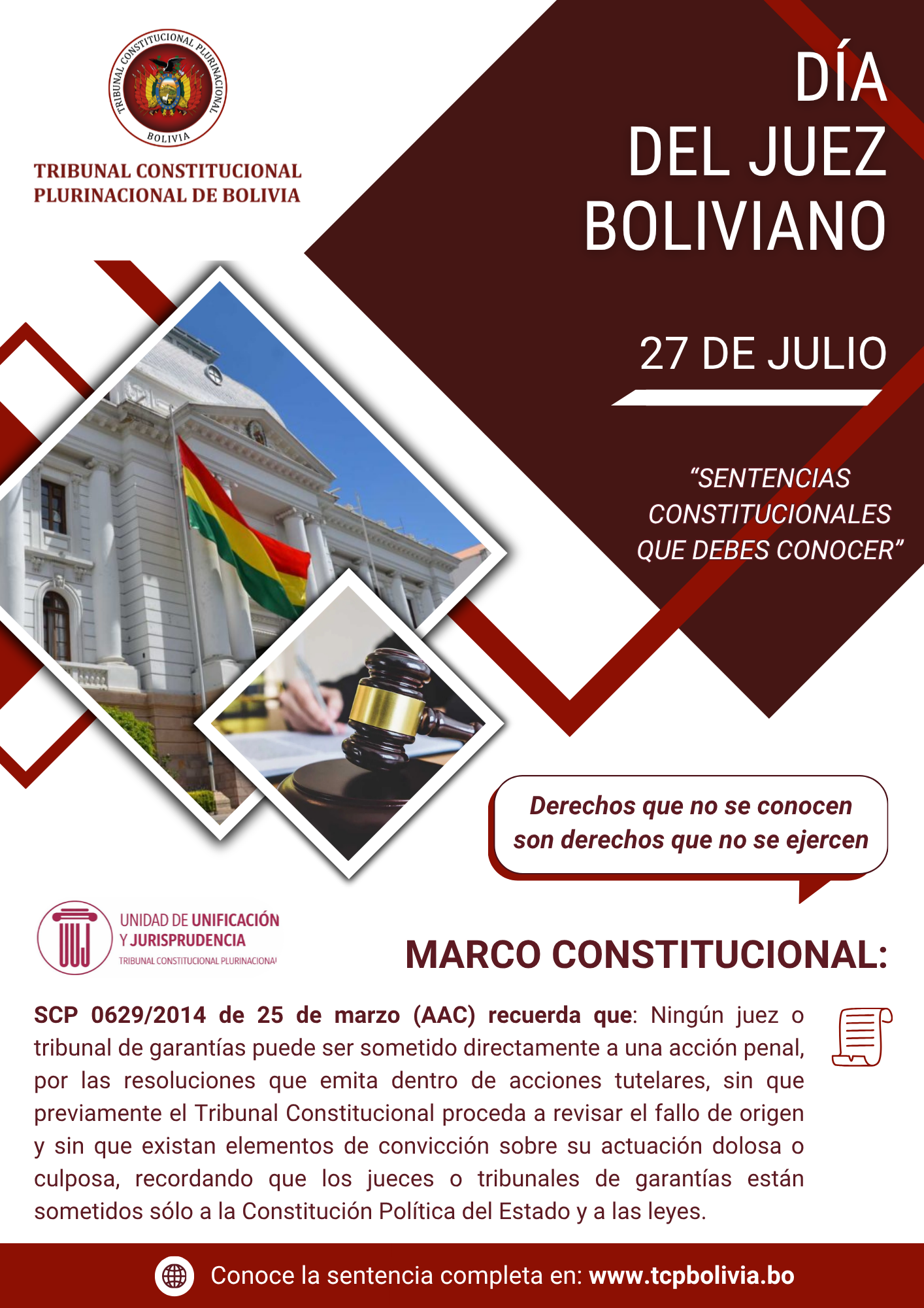 En este momento estás viendo 𝐄𝐧 𝐞𝐥 𝐃í𝐚 𝐝𝐞𝐥 𝐉𝐮𝐞𝐳 𝐁𝐨𝐥𝐢𝐯𝐢𝐚𝐧𝐨