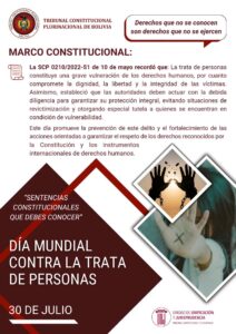 Lee más sobre el artículo Día Mundial contra la Trata de Personas