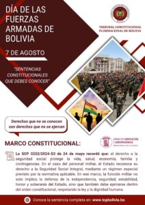 Lee más sobre el artículo 𝗗𝗶́𝗮 𝗱𝗲 𝗹𝗮𝘀 𝗙𝘂𝗲𝗿𝘇𝗮𝘀 𝗔𝗿𝗺𝗮𝗱𝗮𝘀 𝗱𝗲 𝗕𝗼𝗹𝗶𝘃𝗶𝗮