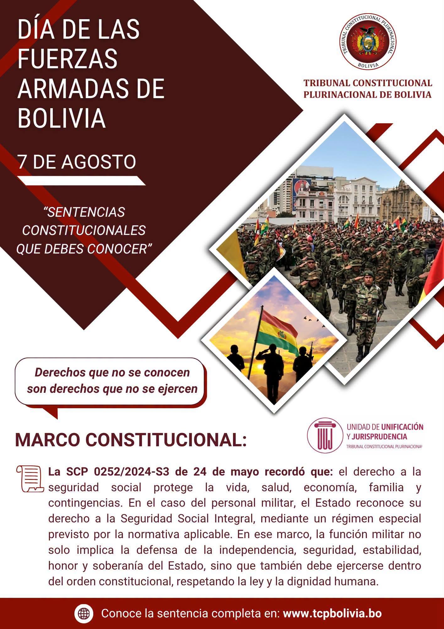 En este momento estás viendo 𝗗𝗶́𝗮 𝗱𝗲 𝗹𝗮𝘀 𝗙𝘂𝗲𝗿𝘇𝗮𝘀 𝗔𝗿𝗺𝗮𝗱𝗮𝘀 𝗱𝗲 𝗕𝗼𝗹𝗶𝘃𝗶𝗮